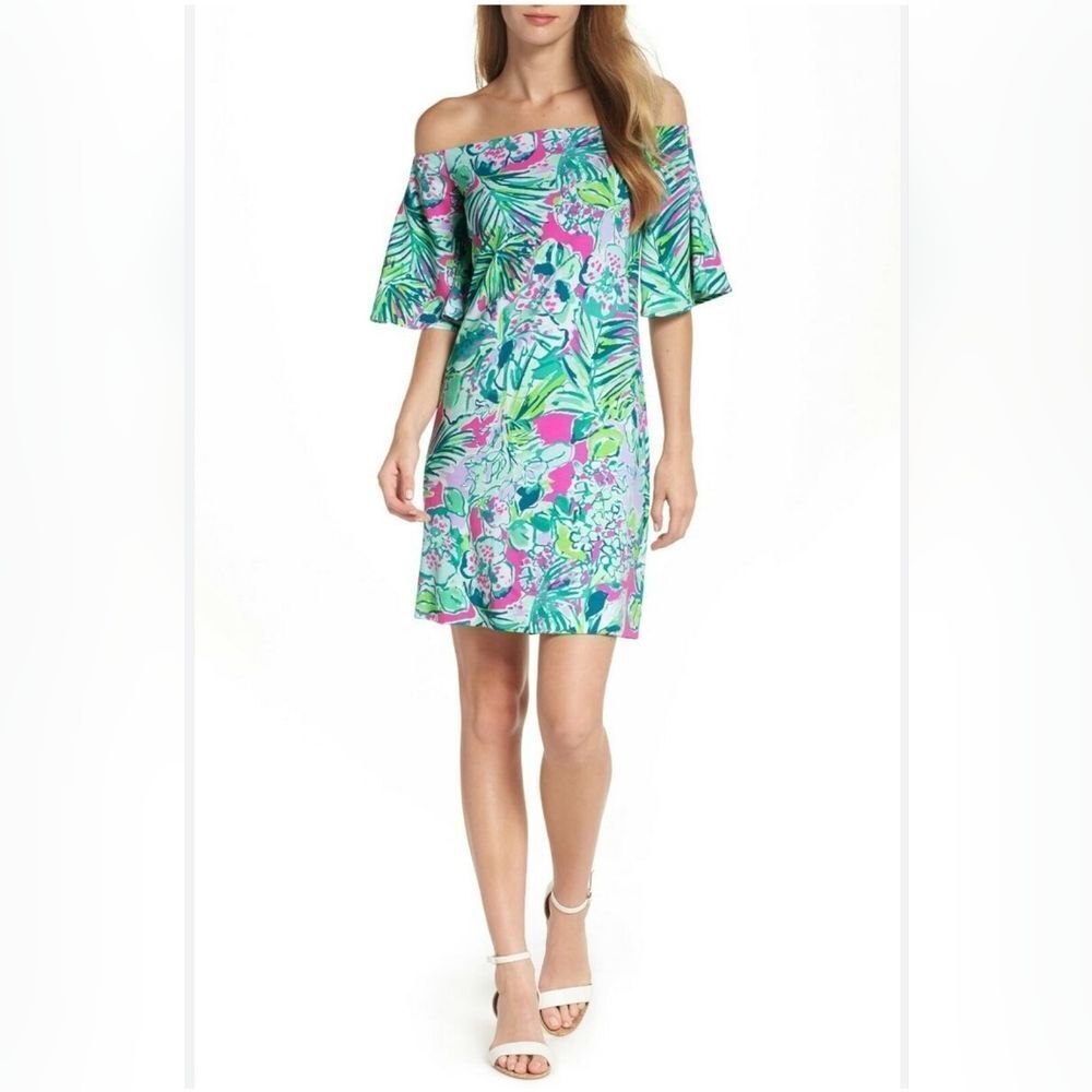 Lilly Pulitzer Fawcett Dress Early Bloomer Size XS